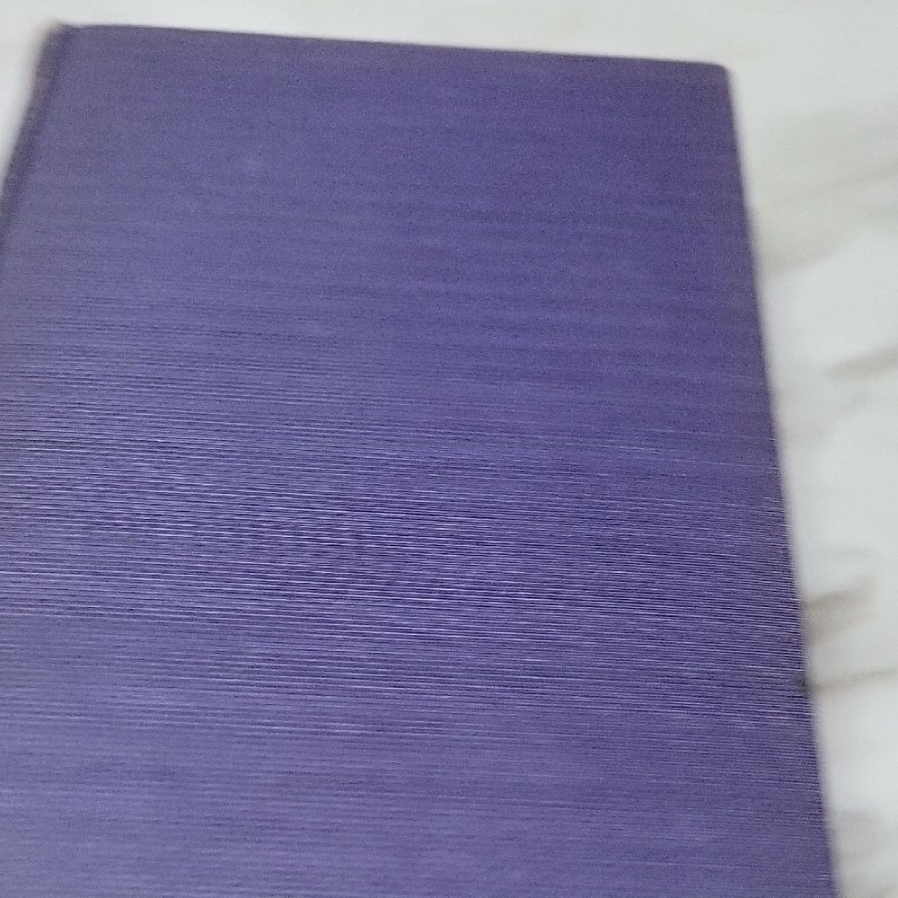 Elegant Purple Hardcover Notebook